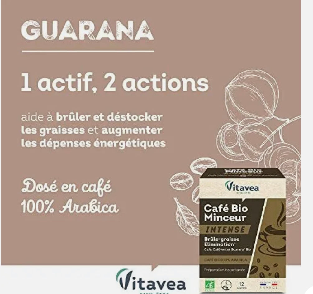 CAFE MINCEUR Brûle-GRAISSE ELIMINNE ET AFFINE LA SILHOUETTE