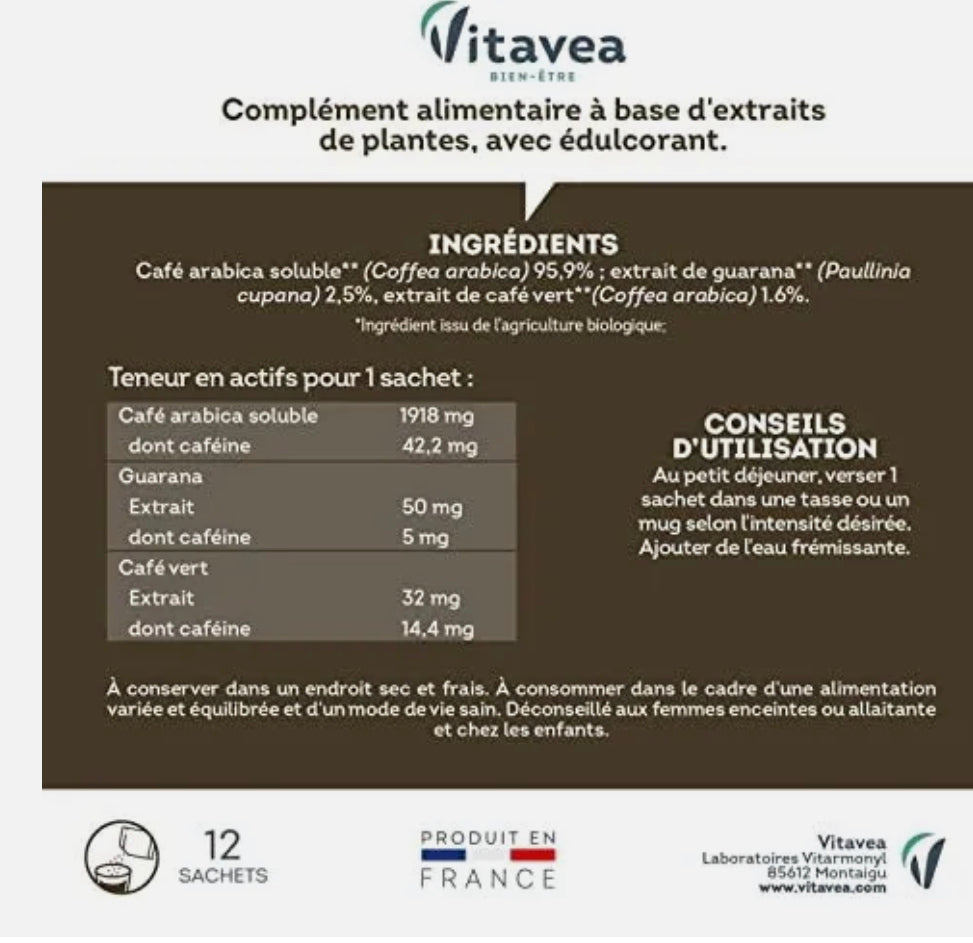 CAFE MINCEUR Brûle-GRAISSE ELIMINNE ET AFFINE LA SILHOUETTE