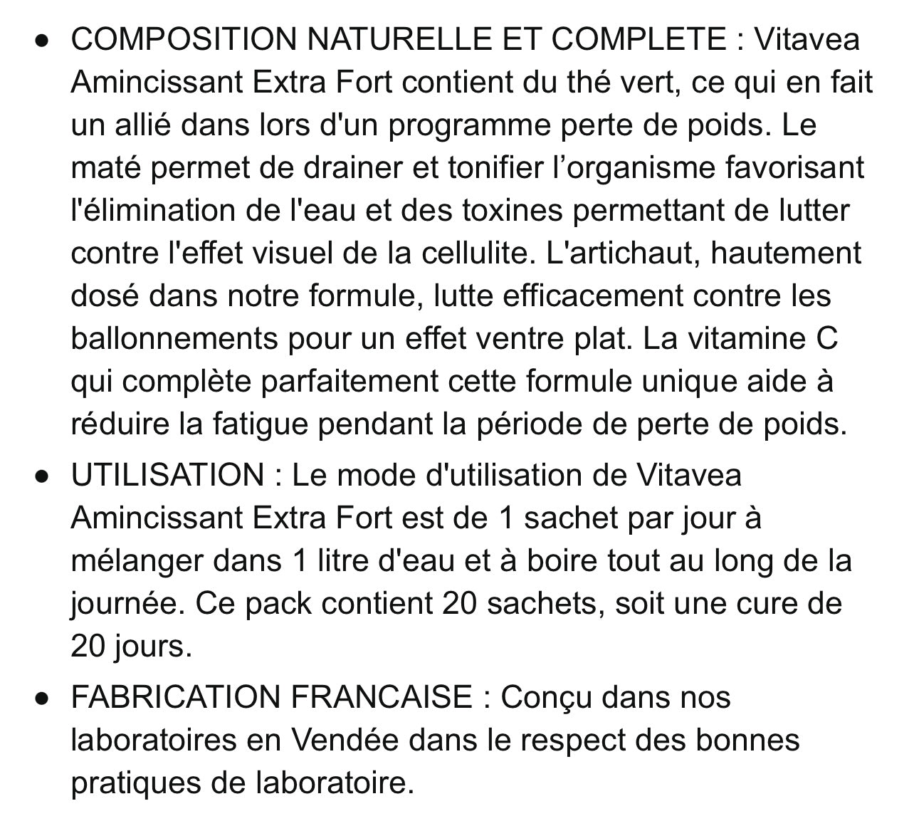 DETOX MAINTIEN DE POIDS