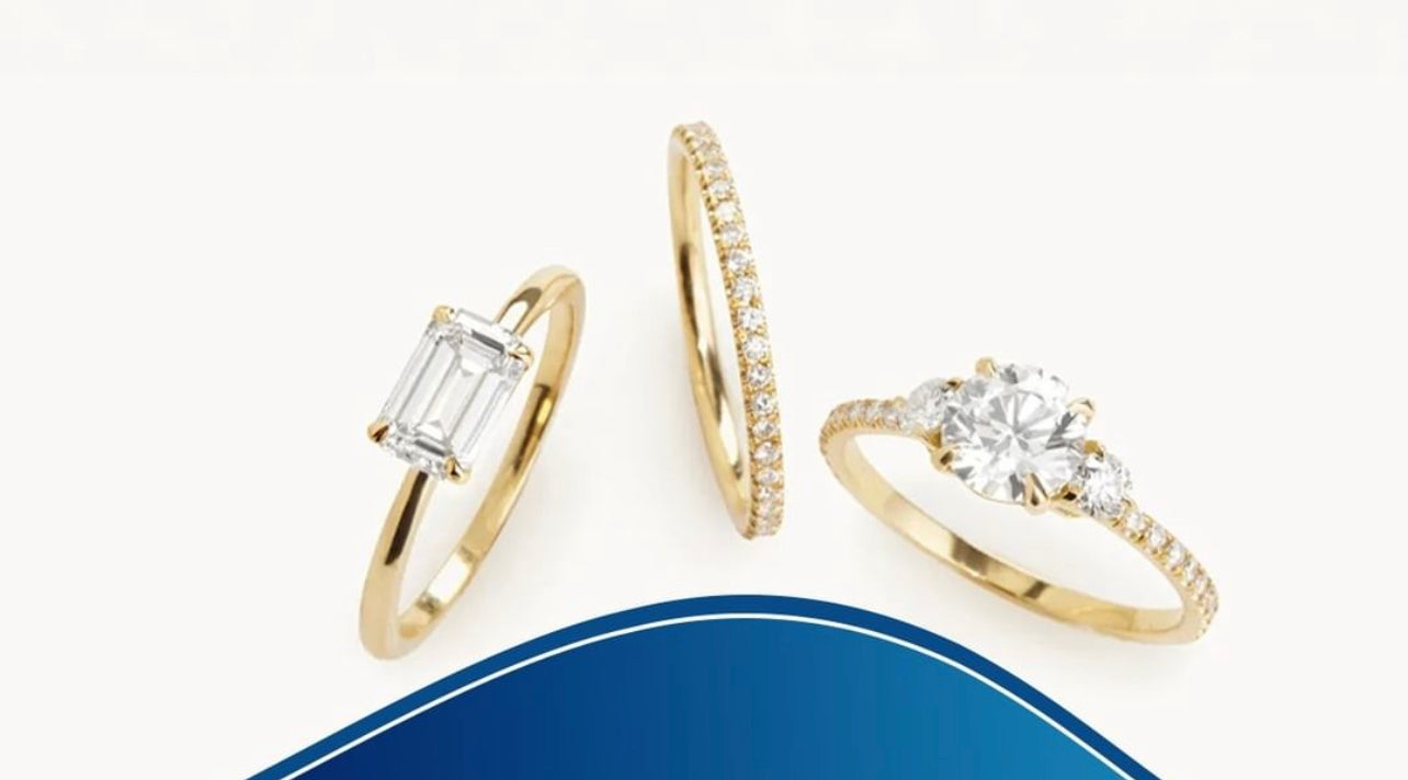 Bague en double