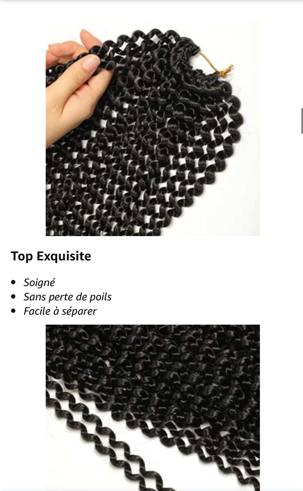 meches crochet braids vanilles twist passion durable