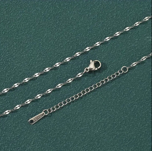 Collier homme acier