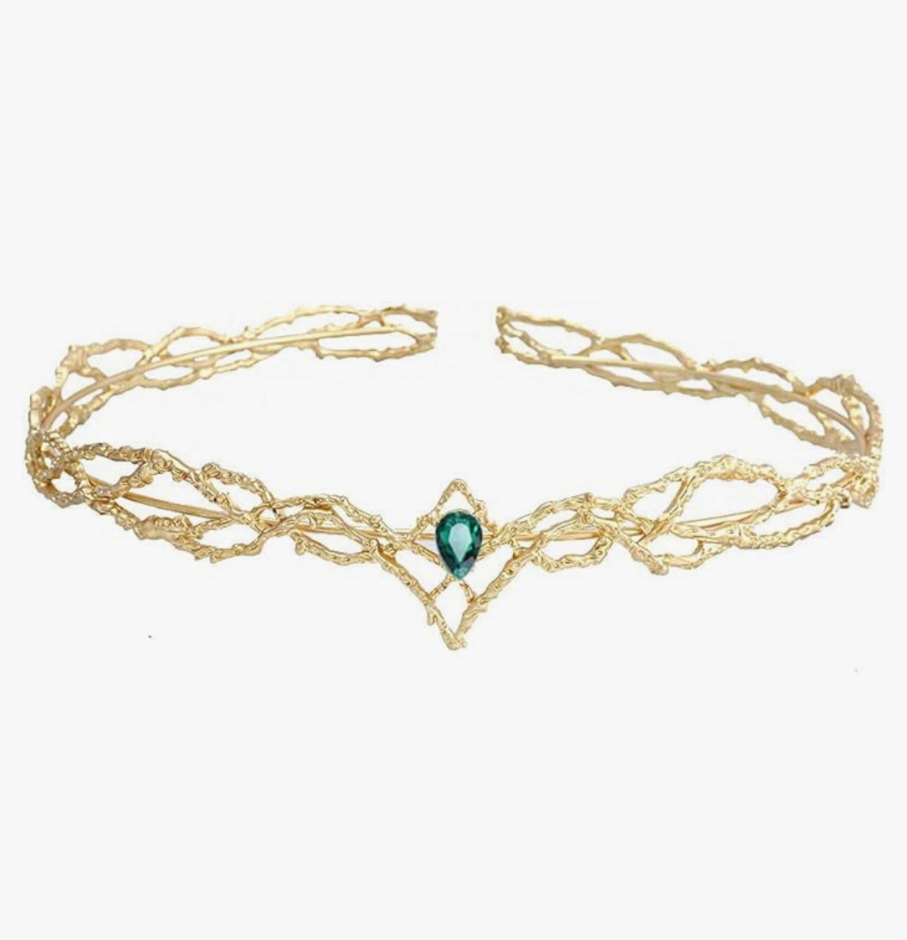 Cadeau pour votre reine ou princesse, mariée, demoiselle d'honneur, épouse, petite amie, amie, mère, sœur ou pour vous-même.
Il est exquis et charmant. Facile à mettre, créant une coiffure incroyable.
Convient pour les mariages, anniversaires, bals