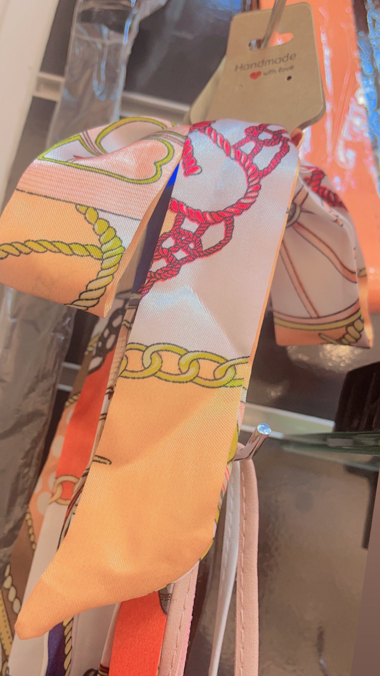 Foulard sac , cheveux ou coup