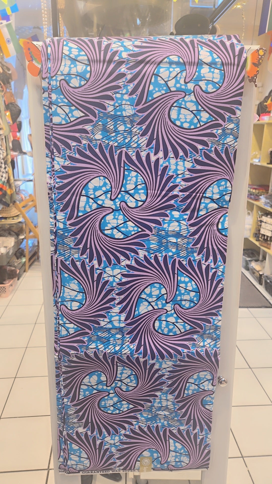 Tissue africaine multicolore